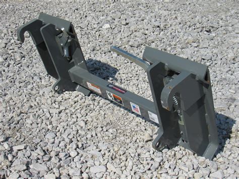 allied loader to skid steer adapter|skid loader quick attach adapter.